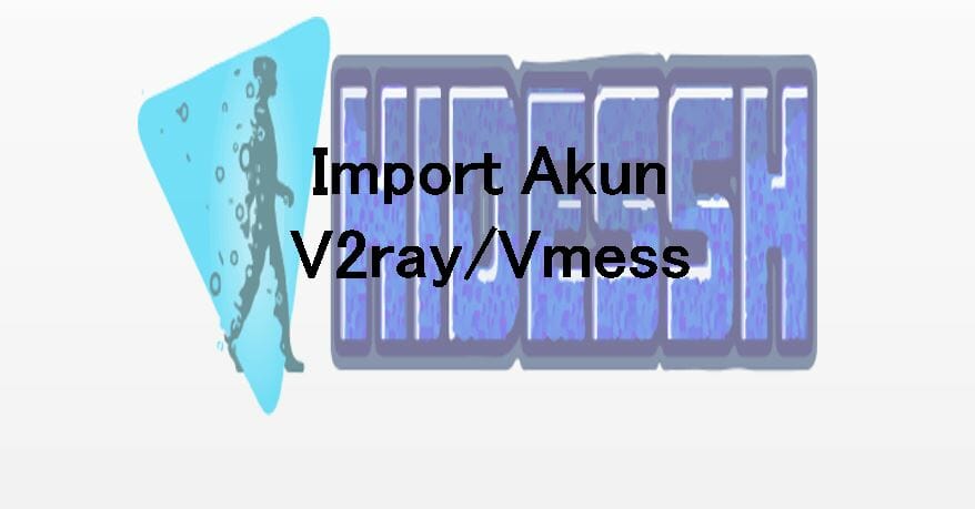 import v2ray /vmess
